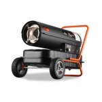 Canon à air chaud - fuxtec fx - dh116 - au fioul, 30 kw, thermostat manuel, autonomie 13h Canon à air chaud - fuxtec fx - dh116 - au fioul, 30 kw, thermostat manuel, autonomie 13h