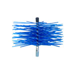 Brosse ronde en nylon 20 cm raccord m 12 ma pour nettoyage des tuyaux inox poeles chemine'es Brosse ronde en nylon 20 cm raccord m 12 ma pour nettoyage des tuyaux inox poeles chemine'es