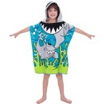 Cape de bain enfant poncho de bain enfant serviette de bain enfants serviette de plage � capuche motifs ...