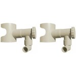 Capt'eau - rcuprateur d'eau pour gouttire circulaire (lot de 2)