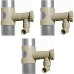 Capt'eau - rcuprateur d'eau pour gouttire circulaire (lot de 3)