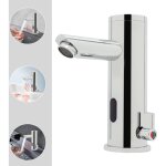 Capteur infrarouge salle de bains robinet bassin robinet robinet automatique mitigeur pour �viers de ...