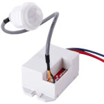 Capteur de mouvement encastr� mini 140� ?300w