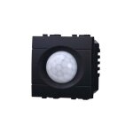 Capteur pir infrarouge compatible bticino livinglight couleur noir