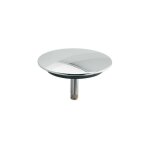 Bouchon � ressort en laiton chrom� pour colonne de baignoire dimensions : diam�tre 70
