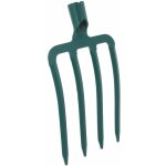 Fourche à bêcher sans manche capvert 4 dents - l. 27 cm Fourche à bêcher sans manche capvert 4 dents - l. 27 cm