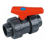 Vanne d'arrosage  coller capvert pvc -  40 mm