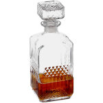 Carafe de whisky, en verre, dcanteur pour whisky, cognac, rhum, gin, carafe eau de vie, transparente ...