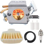 Carburateur 503283203 503281801 pour husqvarna 362 365 371 372 372xp trononneuse pour walbro hd - 12 ...