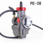 Carburateur de c�ble d'acc�l�rateur pe28 nsr150 rsz atv couvercle rouge de moto de plage