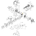 Carburateur pour dbroussailleuse modles abr42 b42 original stiga 118804008 / 0