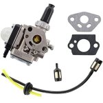 Carburateur pour d�broussailleuse moteur kawasaki th43 th48 tondeuse � gazon avec universel filtre � ...