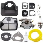 Carburateur avec filtre  air bougie dallumage membrane kit de rparation pour trononneuse husqvarna ...