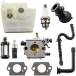 Carburateur avec filtre � air filtre � essence bougie tuyau de carburant pour stihl ms240 ms260 ms 240 ...