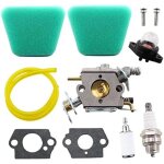 Carburateur avec filtre � air, filtre � essence, tuyau � essence pour partner 350 351 370 371 390 420 ...