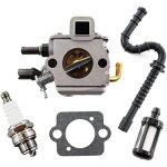 Carburateur avec filtre  air pour stihl 034 034av 036 ms340 ms360 trononneuse de rechange zama c3a ...