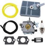 Carburateur et filtre  air pour trononneuse stihl 030av 031av 032av remplace walbro 11131201603 - sjlerst ...