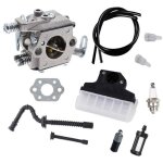 Carburateur ms250 pour pi�ces de tron�onneuse stihl 025, kit de r�glage de la ligne de ventilation du ...