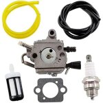 Carburateur avec tuyau dessence bougie dallumage pour trononneuse stihl ms193t ms193 remplace zama 1137 ...