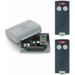 Kit complet cardin s504 - 1 rcepteur rqm504c2 + 2 tlcommandes txq504c2 - portail et garage - frquence ...