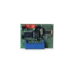 Cardin - r�cepteur embrochable s449 2 canaux 433mhz, open collector, pour moteur de la gamme trade