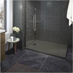 Carea - receveur capri grip 120x80 - gris