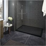 Carea - receveur capri grip 120x80 - noir