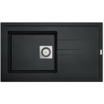 Carea - Évier granit arcos 1 bac noir Carea - Évier granit arcos 1 bac noir