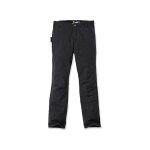 Carhartt - pantalon stretch homme coton duck 103340 - noir - 46 - jambes longues