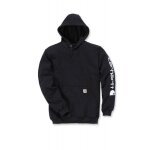 Carhartt - sweat homme sleeve logo k288 - noir - m