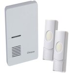 Carillon sans fil + 2 boutons poussoirs - chacon