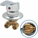 Carivent mitigeur cabine de douche robinet de douche en laiton inverseur de sortie robinet mitigeur de ...