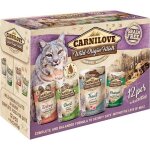 Carnilove nourriture humide pour chat cat pouch multipack 60x85g