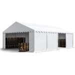 Carpasol - toolport tente de stockage 5x8 m abri bâche pvc 700 n imperméable blanc Carpasol - toolport tente de stockage 5x8 m abri bâche pvc 700 n imperméable blanc