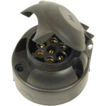 Prise remorque 7 poles plastique 12v Prise remorque 7 poles plastique 12v