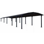Carport 46. 1m² gris anthracite palram 704642 Carport 46. 1m² gris anthracite palram 704642