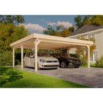 Alpholz - carport double olaf naturel 600 x cm Alpholz - carport double olaf naturel 600 x cm