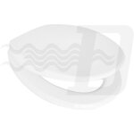 Carrara & matta housse de sia ge de toilette sia ge de toilette canyon blanc salle de bain