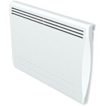 Carrera - radiateur �lectrique lcd c�ramique blanc 1000w nata