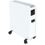 Carrera - radiateur Électrique lcd céramique blanc 2500w mobile Carrera - radiateur Électrique lcd céramique blanc 2500w mobile