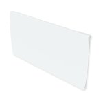 Radiateur  inertie carrera ceramique verre blanc lcd 2000w - blanc