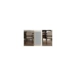 Radiateur panneau rayonnant vertical lcd aluminium blanc 2000w