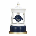 Paris prix - carrousel musical 'enfant garon' 20cm bleu