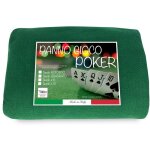 Cartes de jeu de couverture en tissu green poker prot�ger table cm. 140x170 6 postes