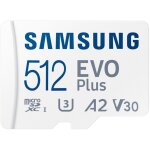 Carte m�moire micro sd samsung evo plus 512 go