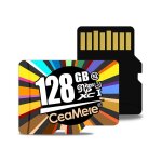 Carte micro 128go - convient aux camras de surveillance, aux enregistreurs de conduite, aux tlphones ...