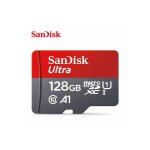Carte micro tf sd classe 10 sandisk 128 g - originale, carte mmoire pour smartphone tablette camra ...