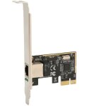 Carte r�seau pci express gigabit ethernet � 1000 mbps pcie rj45 lan adaptateur pour pc supporte windows ...