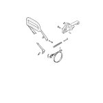 Carter frein de chaine jonsered cs2077, cs2083