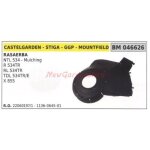 Carter de protection de courroie pour tondeuse ntl 534 mulching stiga 046626